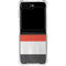 Yemen Flag Distressed Galaxy Z Flip6 Clear Case